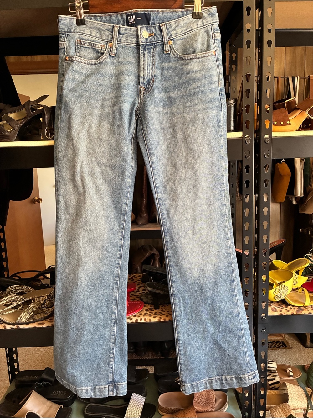 GAP Light Wash Boot-Cut Jeans